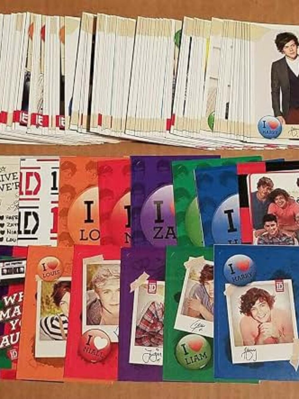 STICKERS 1D official trading card set base